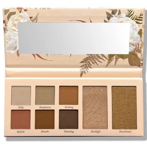 LAURA GELLER LAURA'S ESSENTIALS SOFT SATINS 6 EYESHADOWS+2 HIGHLIGHTERS PALETTE. - Picture 2 of 4